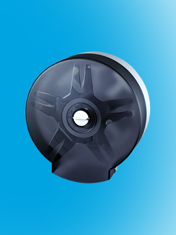 紙巾盒A08透明黑