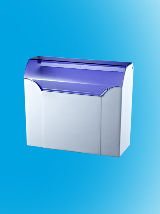 紙巾盒H09透明紫