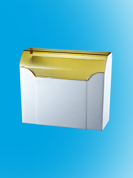 紙巾盒H09透明黃